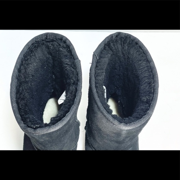 UGG 1110420 Classic Short Studded Black Swarovski Crystal Metal Boot - Picture 8 of 12